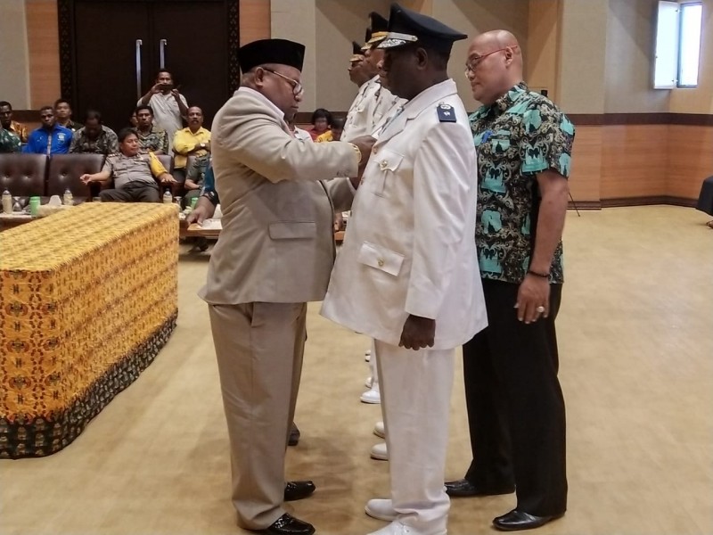 Bupati Merauke Lantik 135 Pejabat Eselon III dan IV