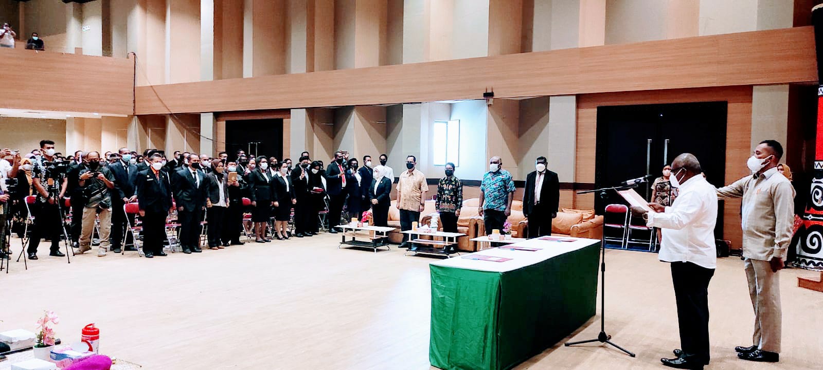 Puluhan Pejabat Eselon 3 dan 4 di Merauke Dilantik