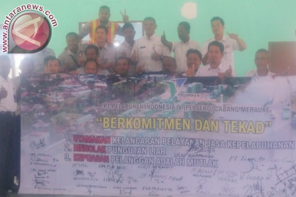 Pelindo Merauke deklarasi upaya pelayanan terbaik