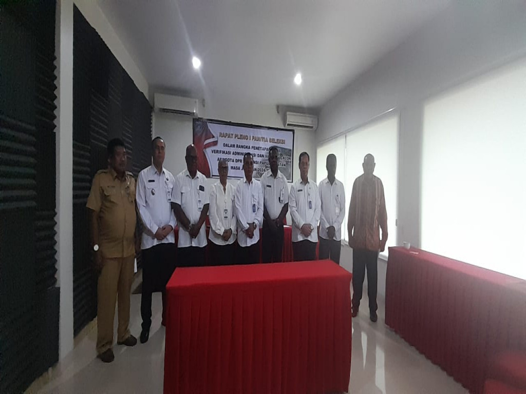 37 Calon Anggota DPRP Pengangkatan Papua Selatan Lolos Seleksi Administrasi 