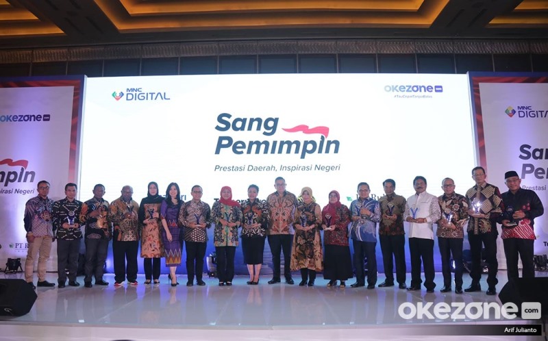 Ini 18 Kepala Daerah Penerima Penghargaan Sang Pemimpin Okezone.com