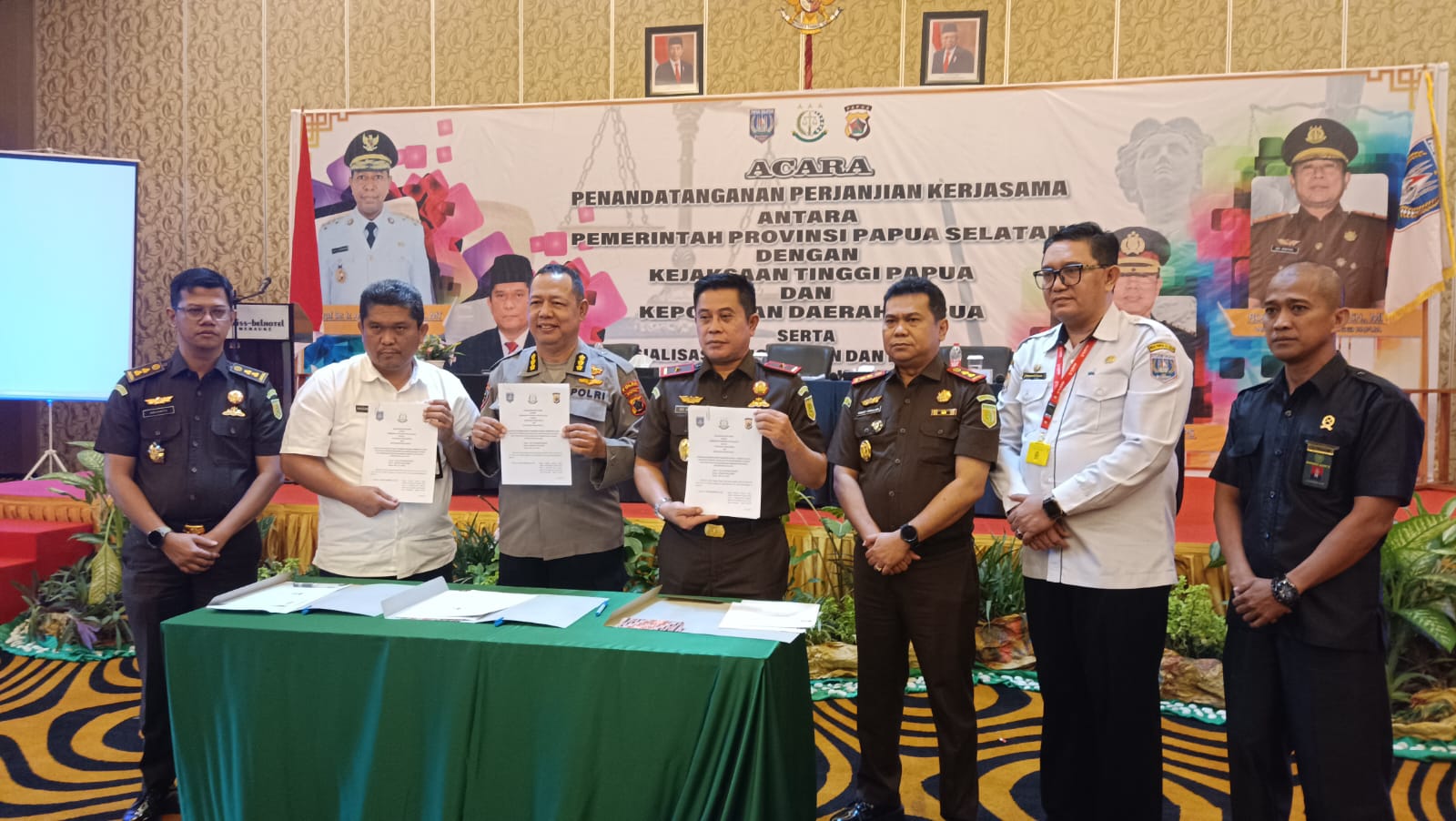 Upaya Preventif Bagi DOB, Para Pihak Ini Tandatangani Perjanjian Kerjasama