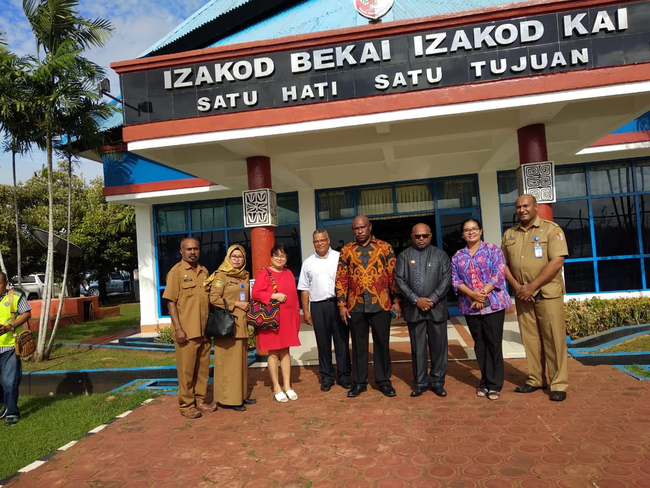 Menteri Luar Negeri Dan Perdagangan Internasional PNG Kunjungi Kabupaten Merauke