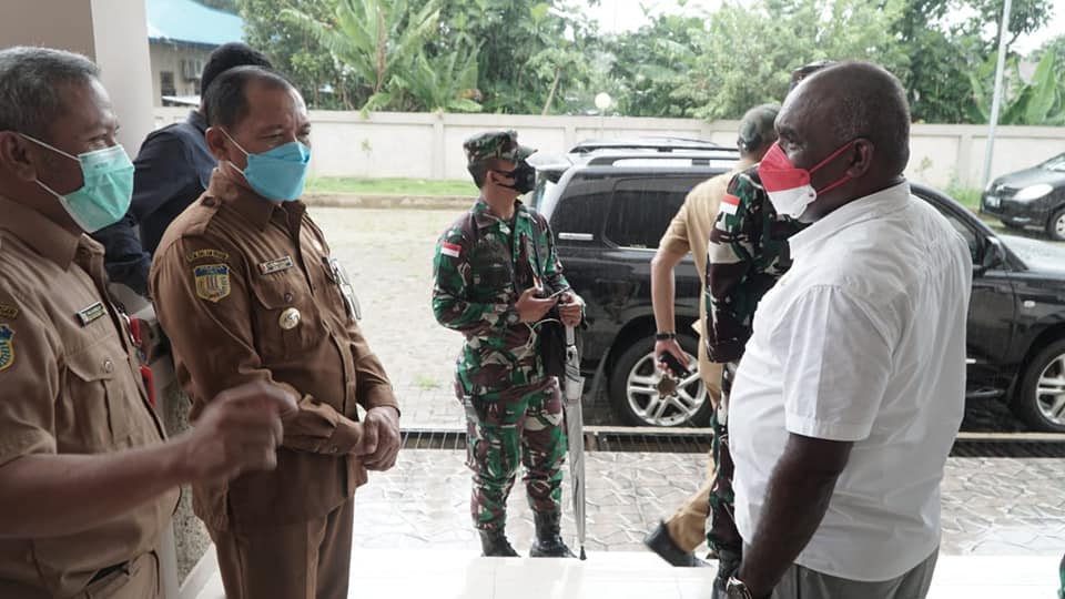 Pengecekan Venue PON XX Papua 2021 Oleh Bupati Merauke 