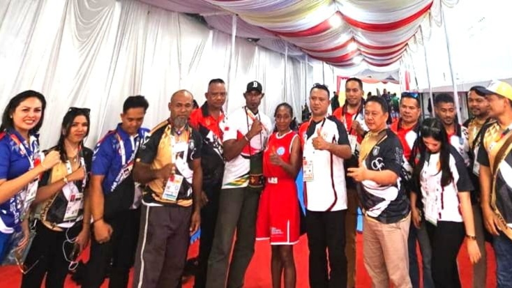 Perdana di PON XXI, Papua Selatan Boyong 4 Medali