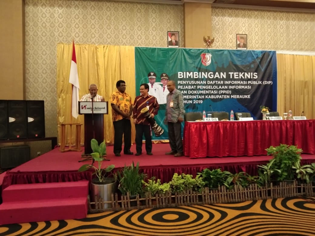 Pejabat Pengelola Informasi Dan Dokumentasi Merauke Ikuti Bimtek Penyusunan DIP