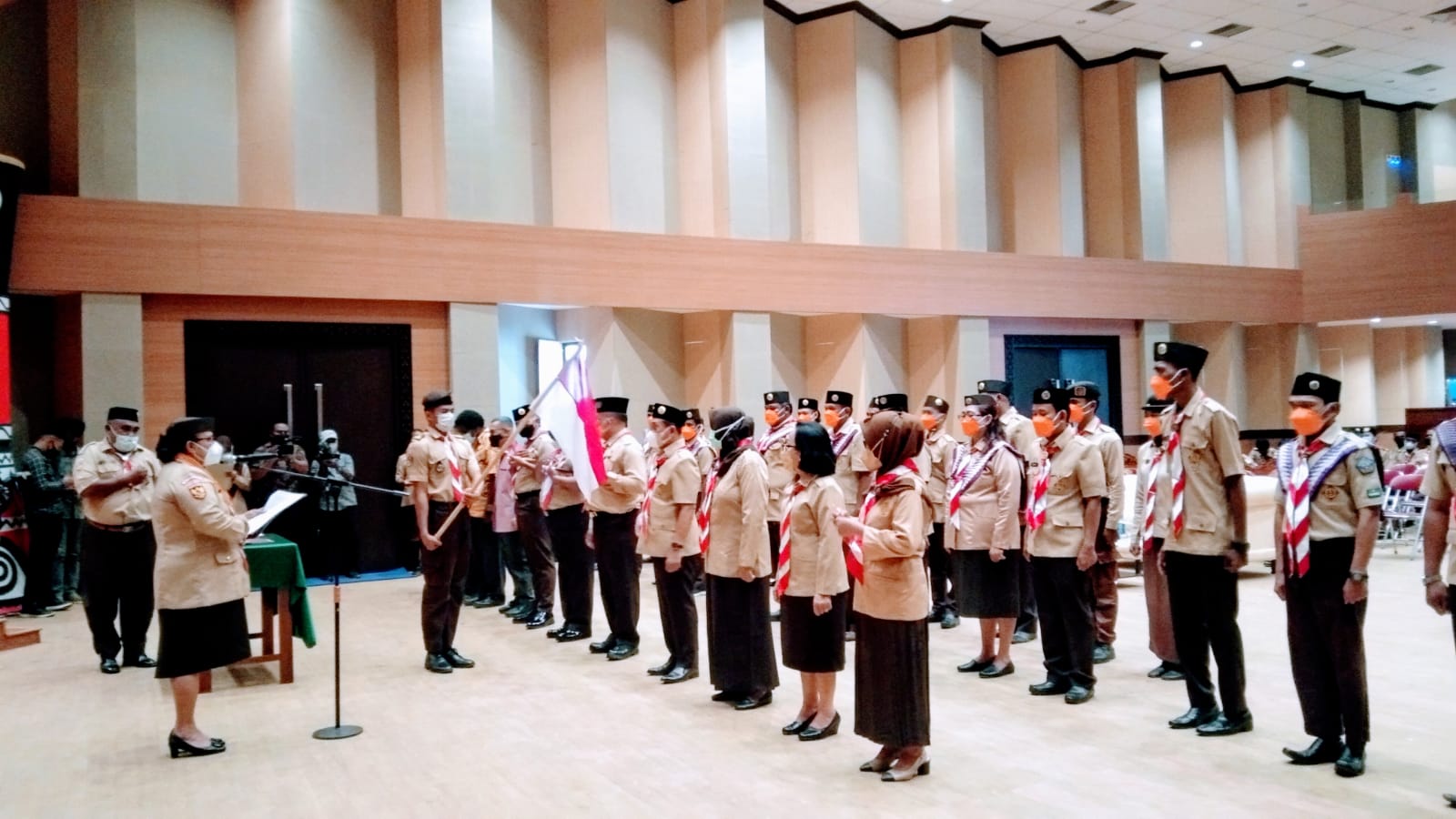 Pengurus Majelis Pembimbing dan Kwartir Cabang Gerakan Pramuka 2601 Merauke Dilantik 