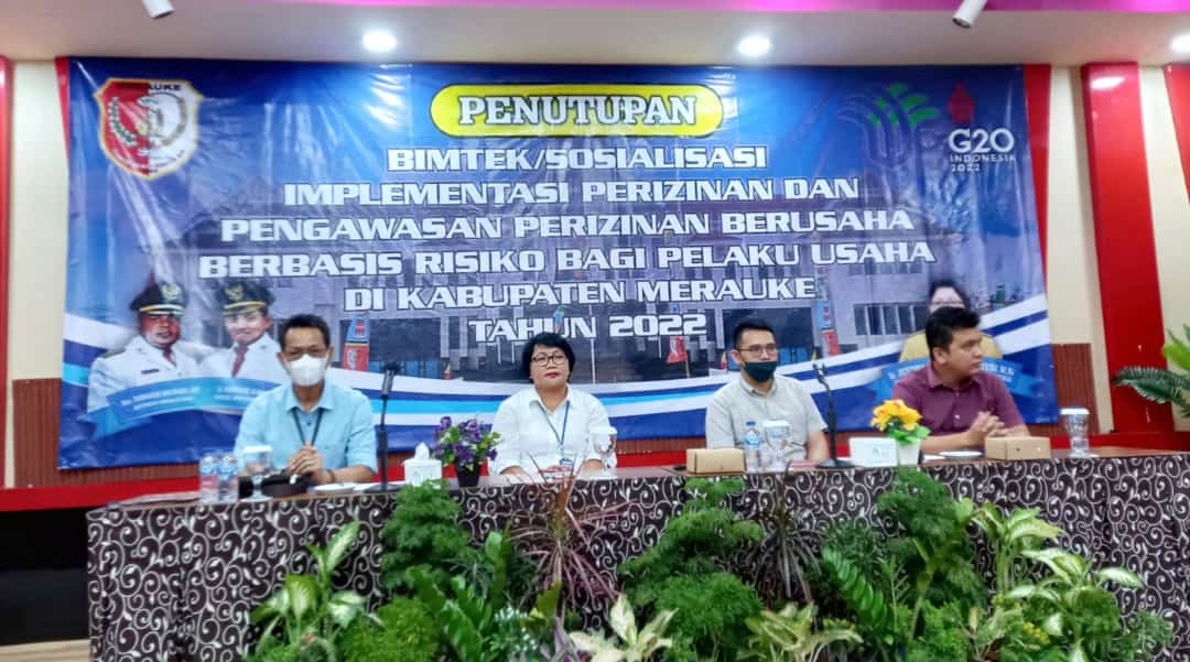DPMPTSP Merauke Sosialisasikan Hal Penting Ini Kepada Pelaku Usaha
