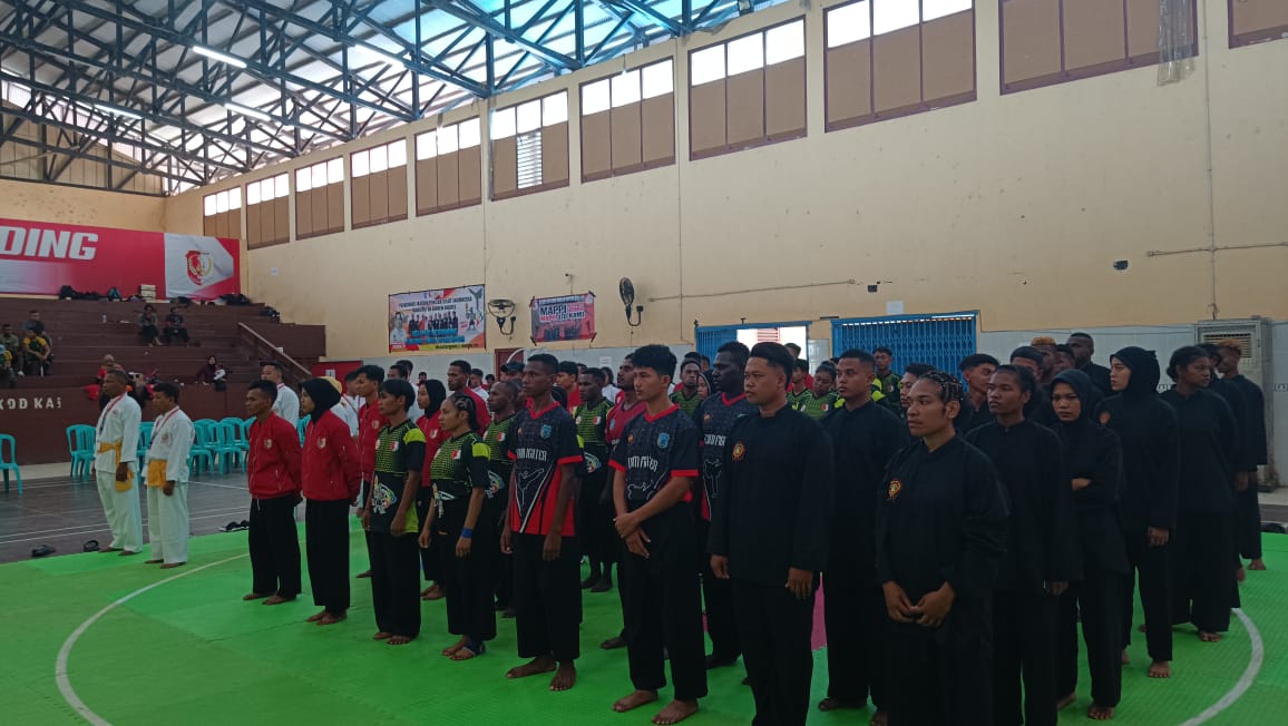 Puluhan Pesilat Perebutkan Emas di Porprov Pertama Papua Selatan