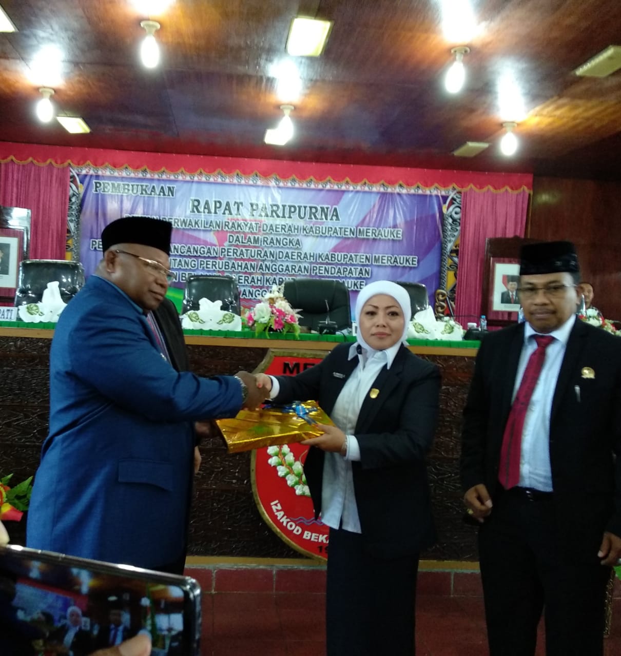 Rapat Paripurna Pembahasan Perubahan APBD 2018 di Merauke Digelar