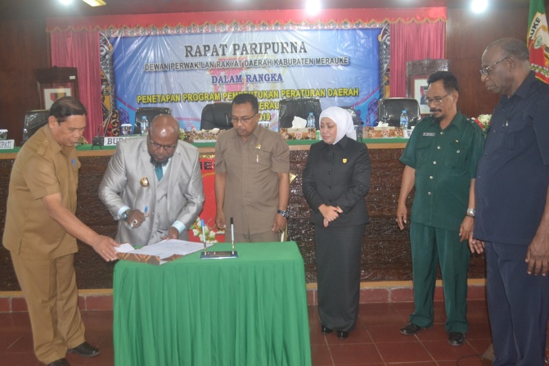 DPRD Merauke Tetapkan 16 Propemperda 2020