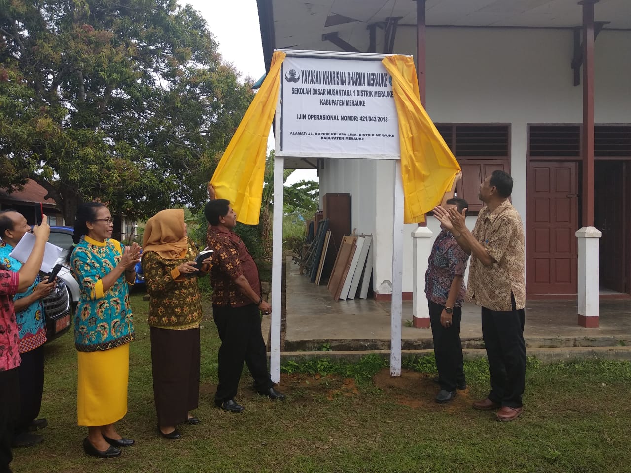 SD Nusantara 1 Merauke Diresmikan Operasionalnya