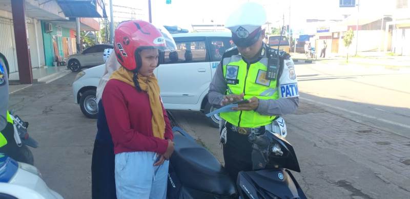 Hari Ketujuh, Satlantas Polres MeraukeTemukan Ratusan Pelanggar