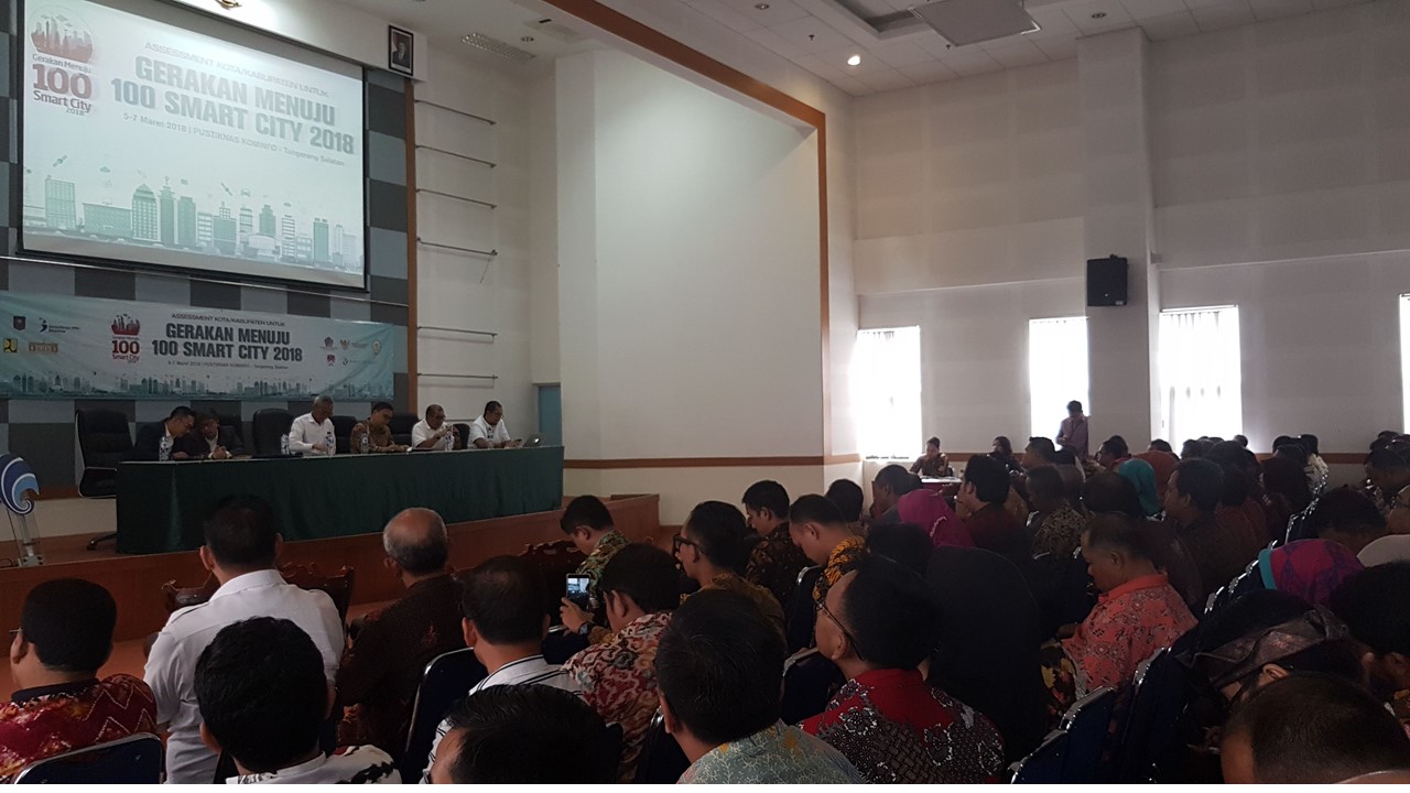 120 Kota/kabupaten Mengikuti Assesment Gerakan Menuju 100 Smartcity