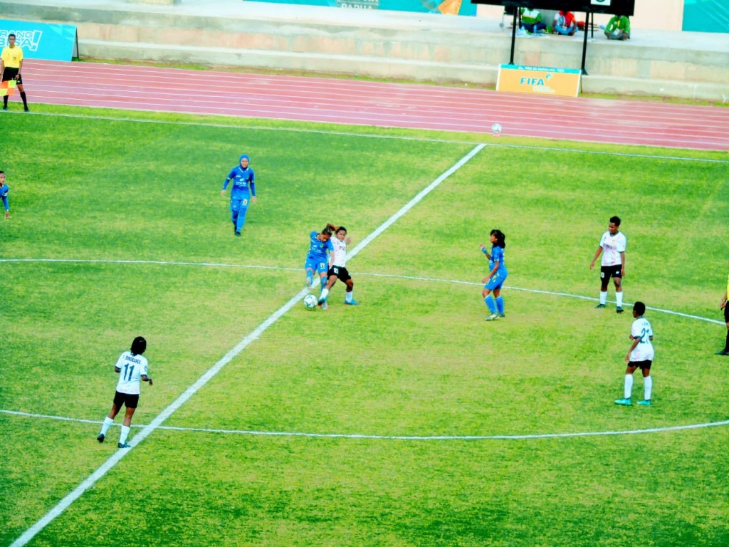 Target Emas Bola Kaki Putri Papua Tercapai