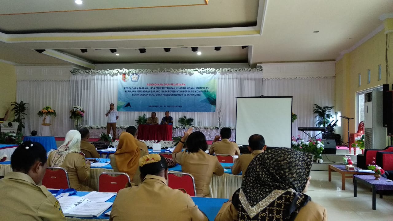 Pendidikan dan Pelatihan serta Ujian Nasional Sertifikasi Keahlian Pengadaan Barang Jasa