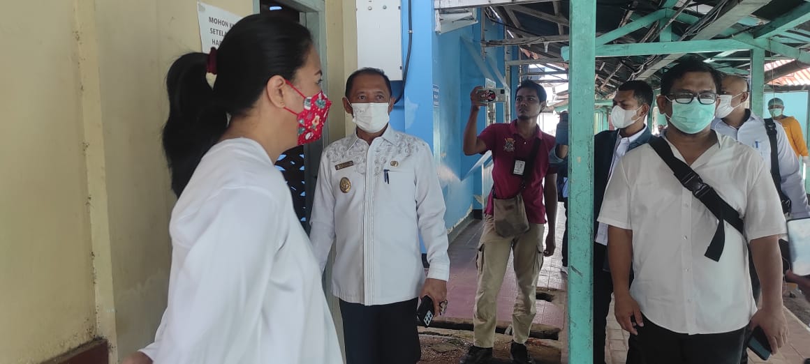 Awal Masuk Kerja, Wabup Merauke Sidak di RSUD