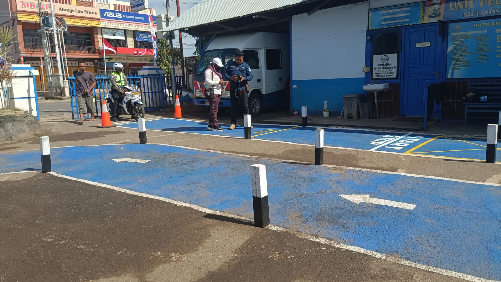 Kabar Gembira, Lintasan Praktik SIM C Semakin Dipermudah