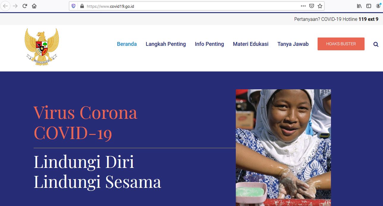 Menkominfo: Situs Resmi Covid-19 Tidak Dikenakan Biaya Kuota