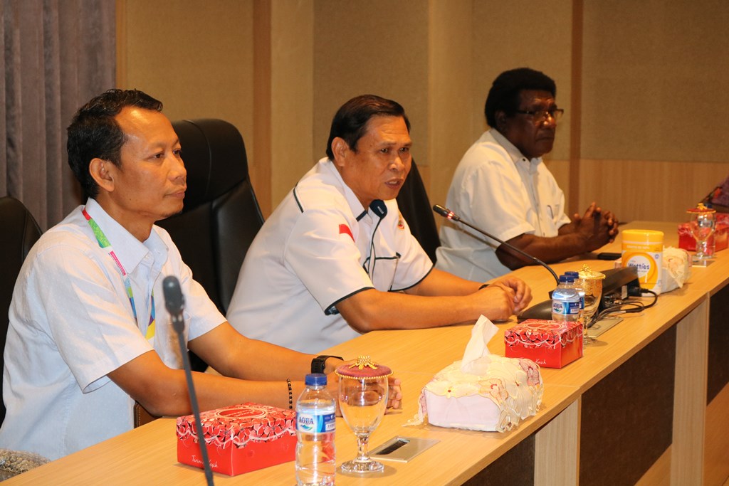 Diskominfo Merauke Gandeng TelkomSat Evaluasi dan Sosialisasi Layanan Internet Mangoesky