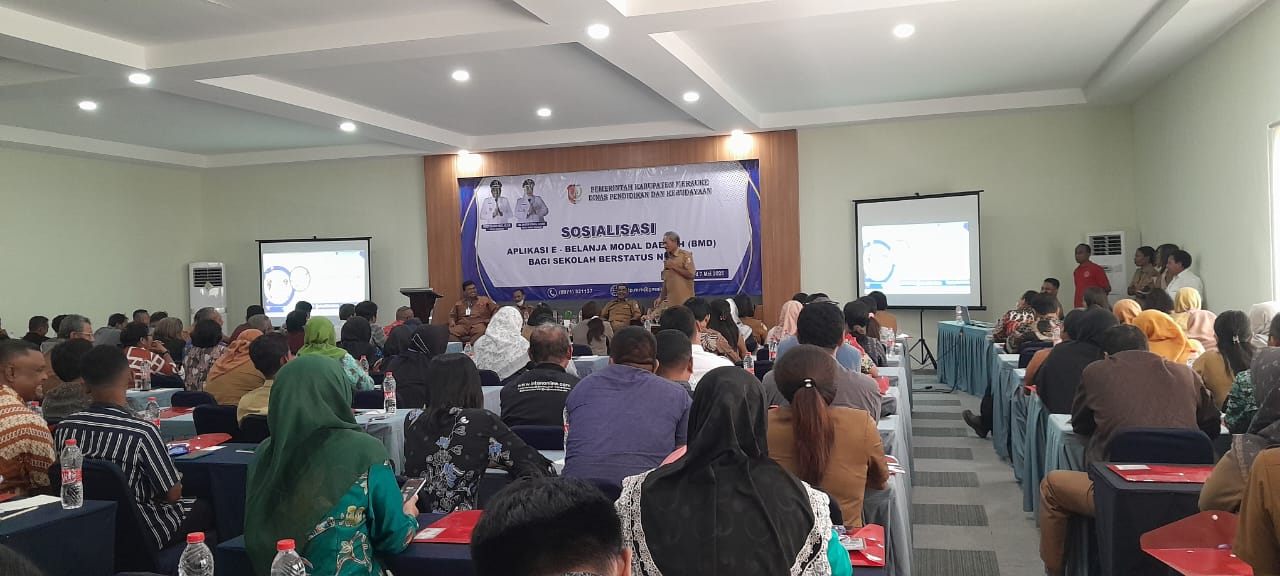 Dinas Pendidikan dan Kebudayaan Merauke Sosialisasikan E-BMD Bagi Sekolah Negeri 
