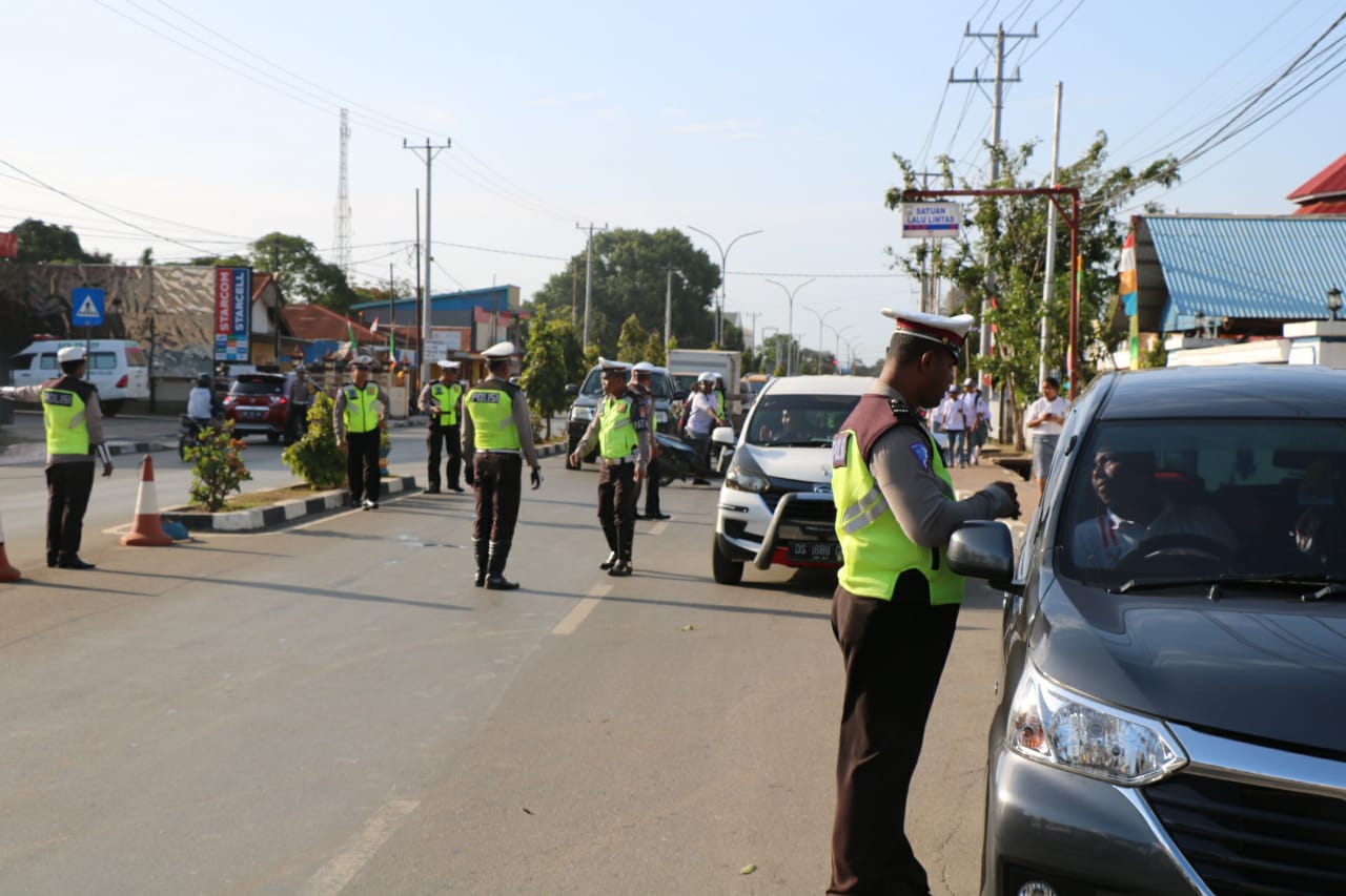 80 Pelanggar Terjaring Razia Di Hari Pertama Operasi Patuh Matoa