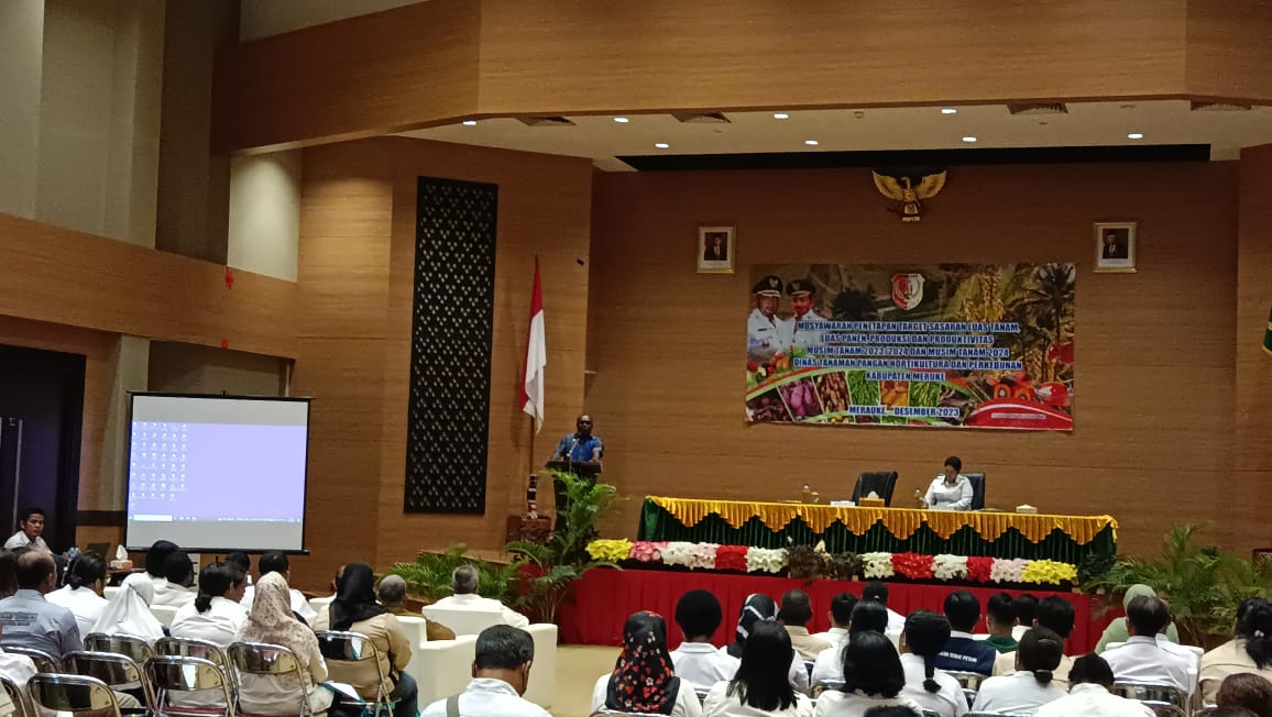Bupati Merauke Tegaskan Target Luas Tanam 2024 Harus Tercapai
