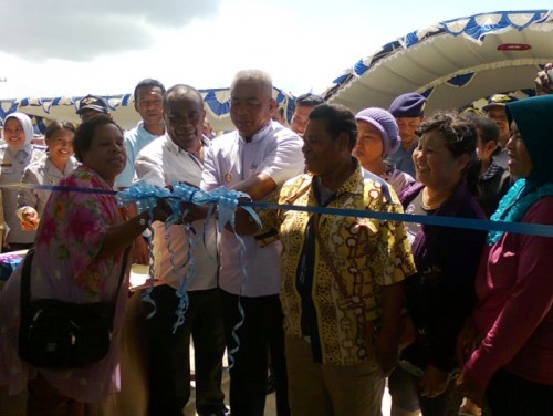Terminal Kota Pasar Wamanggu Merauke Telah Diresmikan