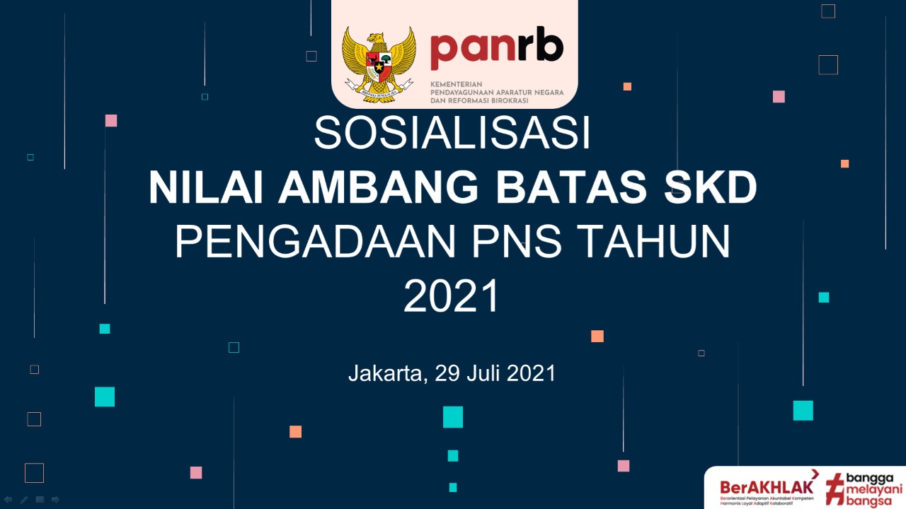 Kementerian PANRB Tetapkan Passing Grade SKD CPNS 2021 