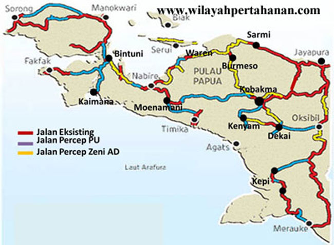 Jalan Trans Papua Akan Ditingkatkan dari Boven Digoel ke Merauke