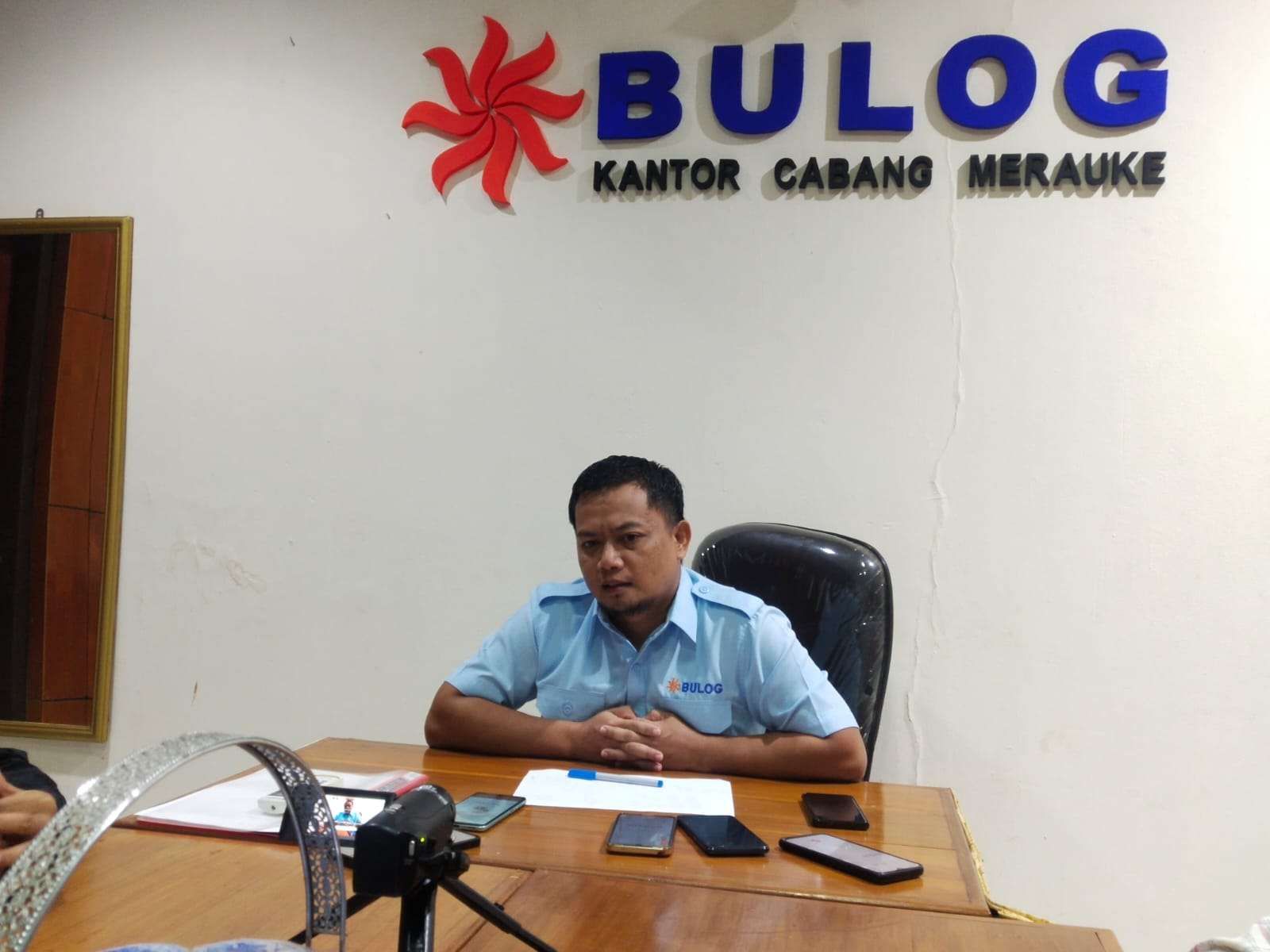 Jelang Ramadhan Stok Beras di Merauke aman