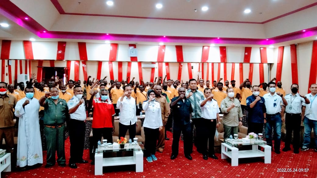 Ratusan TKBM Merauke Ikuti Diklat Peningkatan Kompetensi dan Sertifikasi