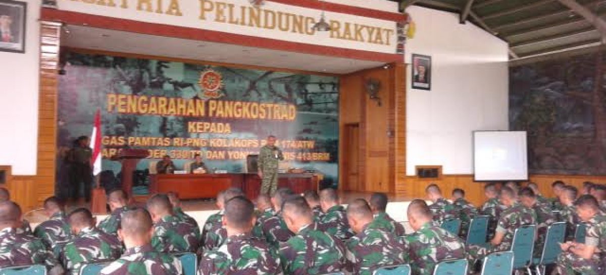Prajurit TNI Perbatasan Wajib Dampingi Rakyat