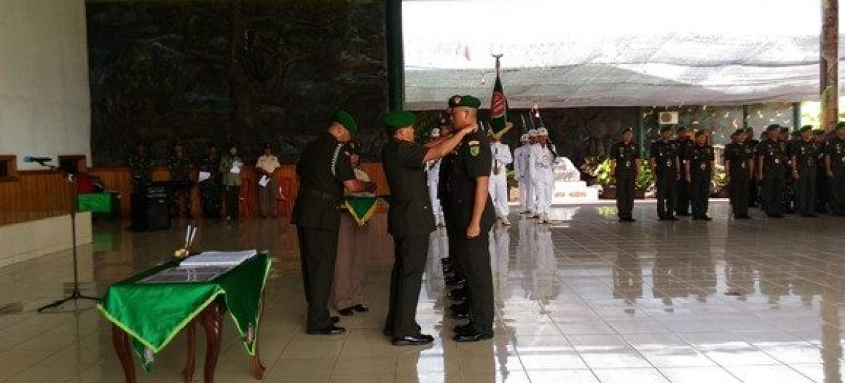 Lima Pejabat TNI AD di Merauke Diganti