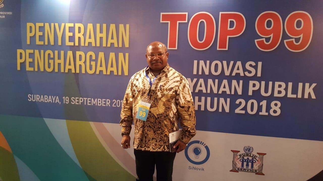 Kabupaten Merauke Masuk kategori TOP 40 Inovasi Pelayanan Publik 2018