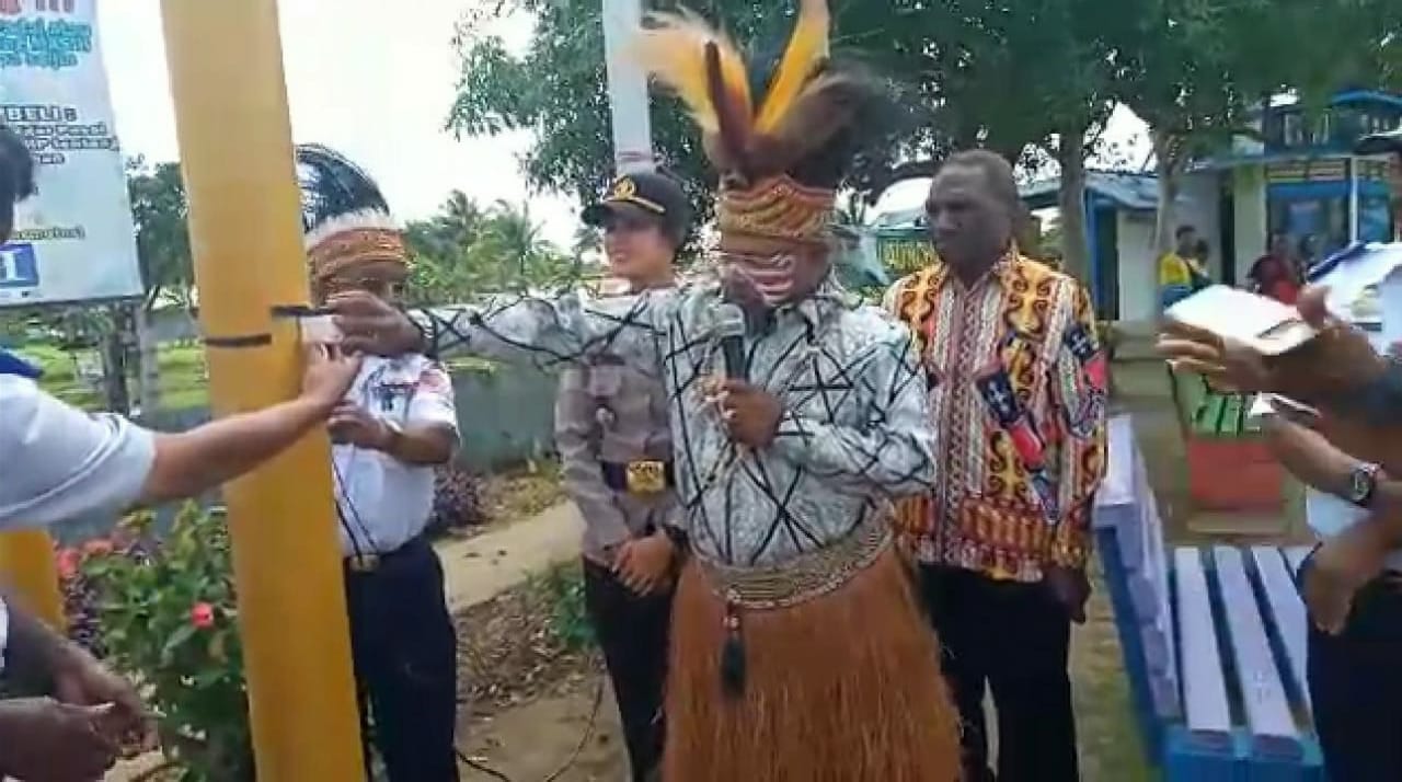 Empat Traffic Light Di Kota Merauke Dipasang Public Announcer