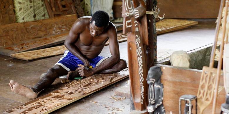 Ukiran Asmat Sudah Mendunia, Pantas Disukai Wisatawan