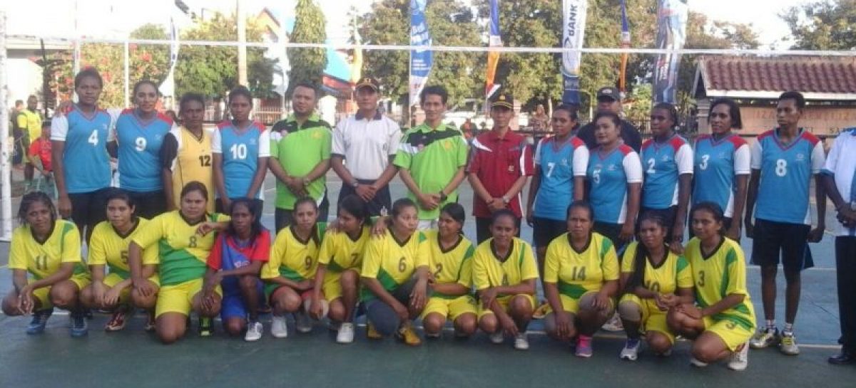 Kejuaraan Bola Volly Merauke, Resmi Dibuka