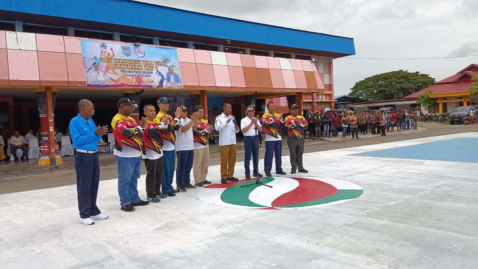 39 Tim Berpartisipasi Dalam Turnamen Bola Voli Gubernur CUP-1