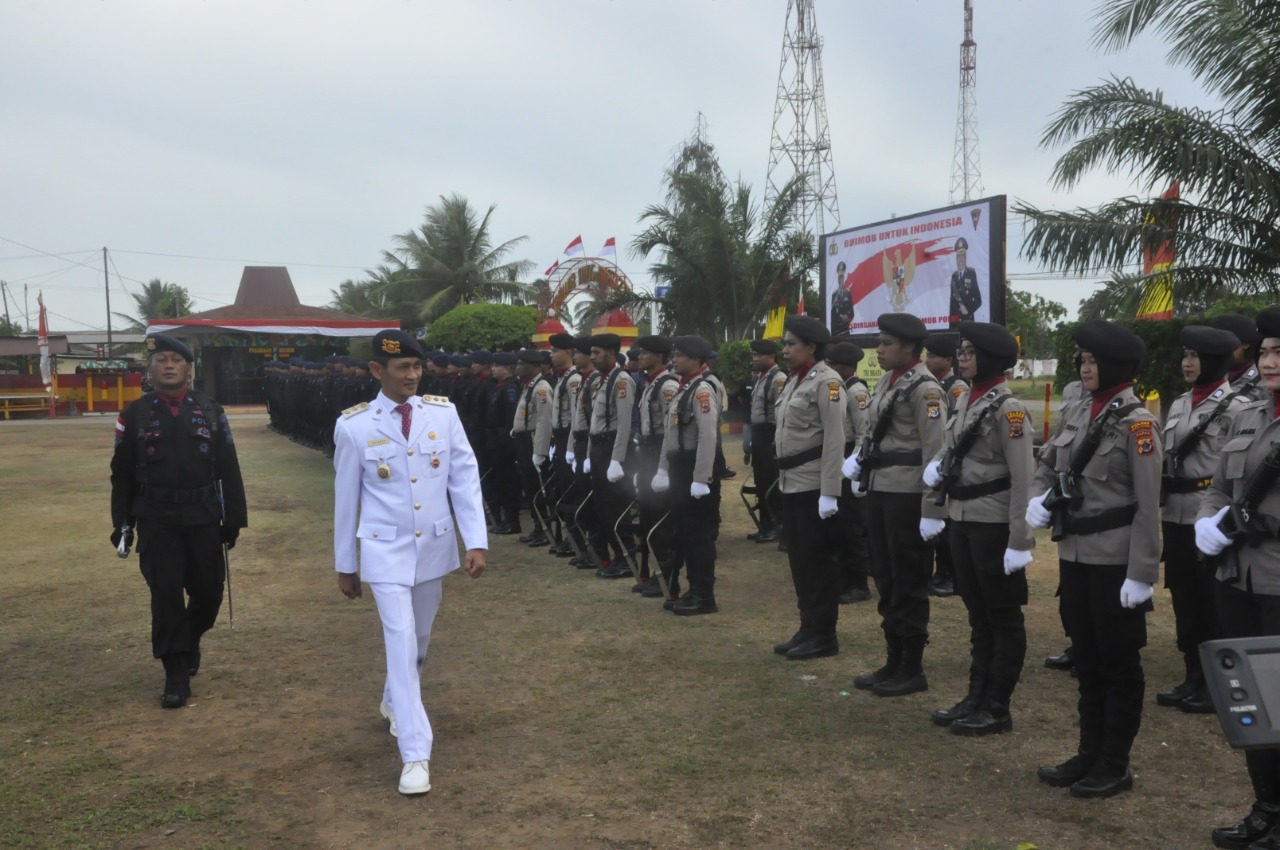 Personil Brimob Merauke Siap Hadapi Segala Bentuk Gangguan Keamanan 