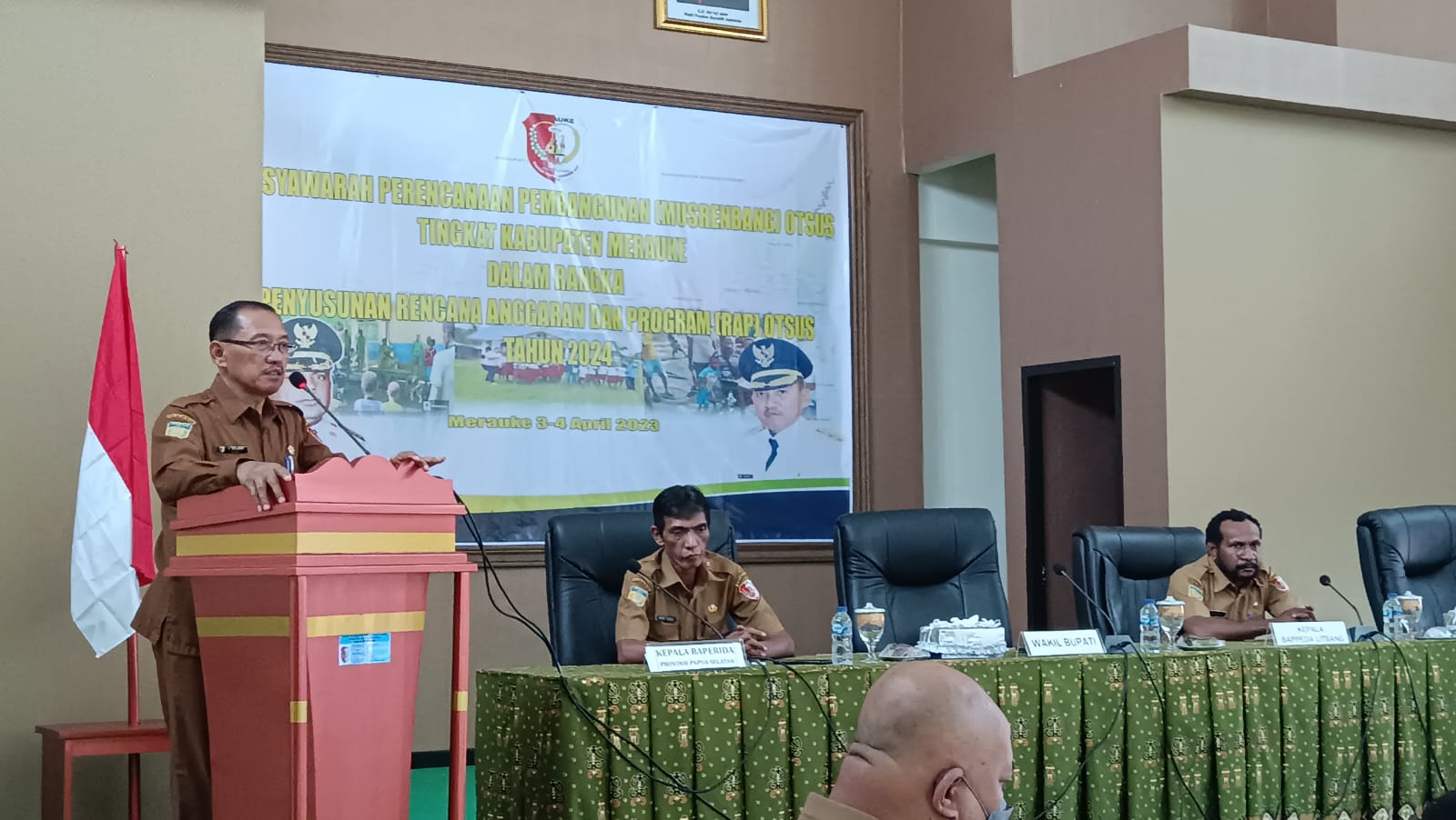 Ini Penekanan Wabup Merauke Dalam Penyusunan RAP Otsus 2024