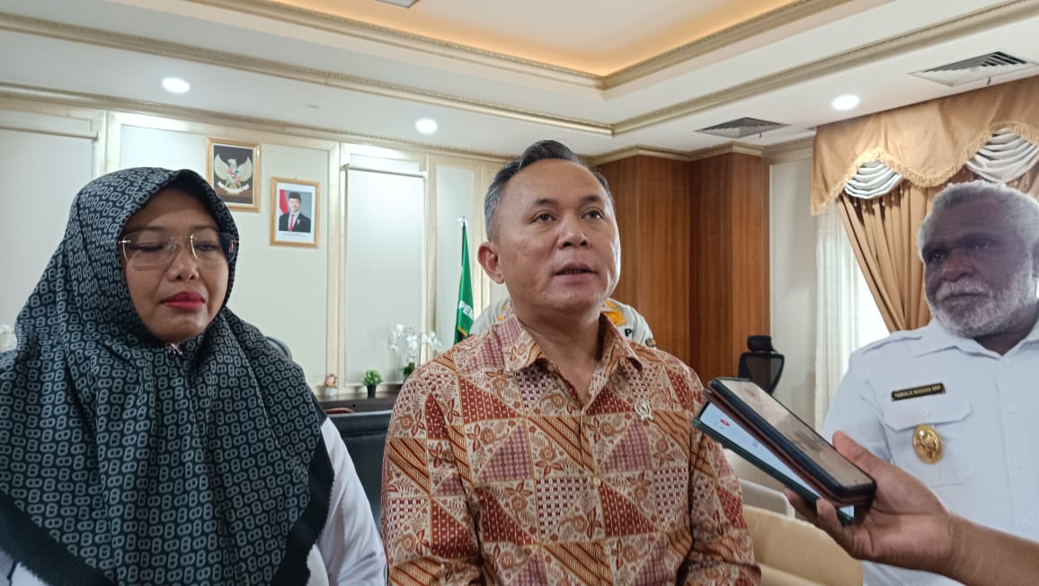 Wamen HAM RI Mugiyanto Kunker ke Kabupaten Merauke