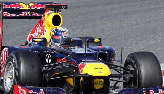 Vettel Tercepat di Latihan Bebas 2