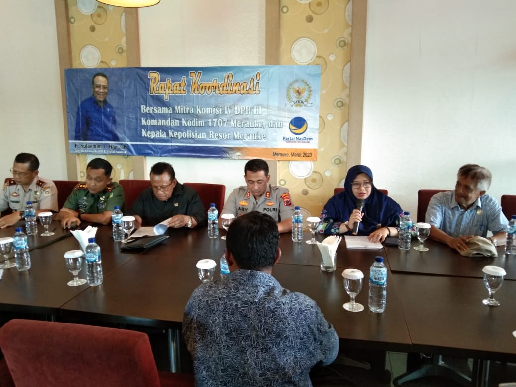 Anggota DPR RI Ajak Mitra Komisi IV Rapat Koordinasi