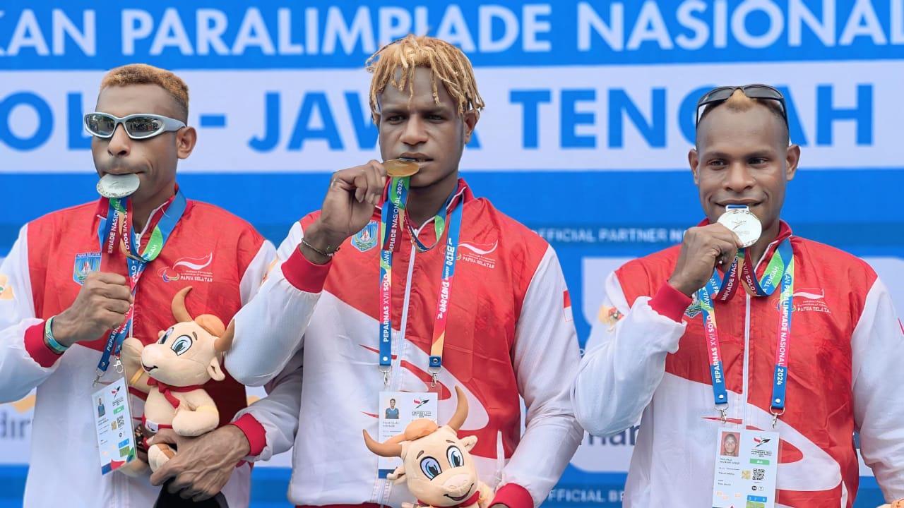 Peparnas XVII, Sehari Papua Selatan Sabet 3 Medali