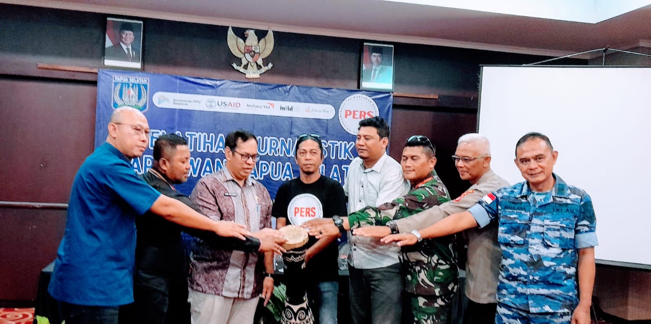 USAID Kolaborasi dan Pemrov Papua Selatan Fasilitasi KWD Ikut Pelatihan Jurnalistik