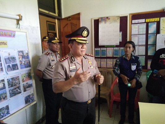 Kapolres Merauke Resmikan Dua Poskamling Terpadu