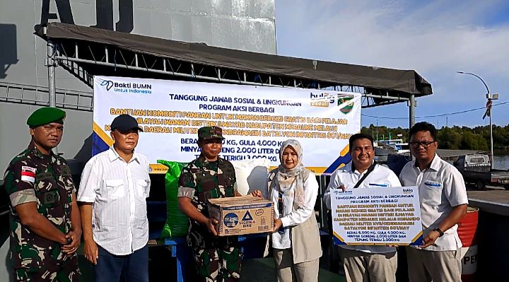 Dukung MBG, Bulog Kirim Bantuan Melalui Kapal ADRI