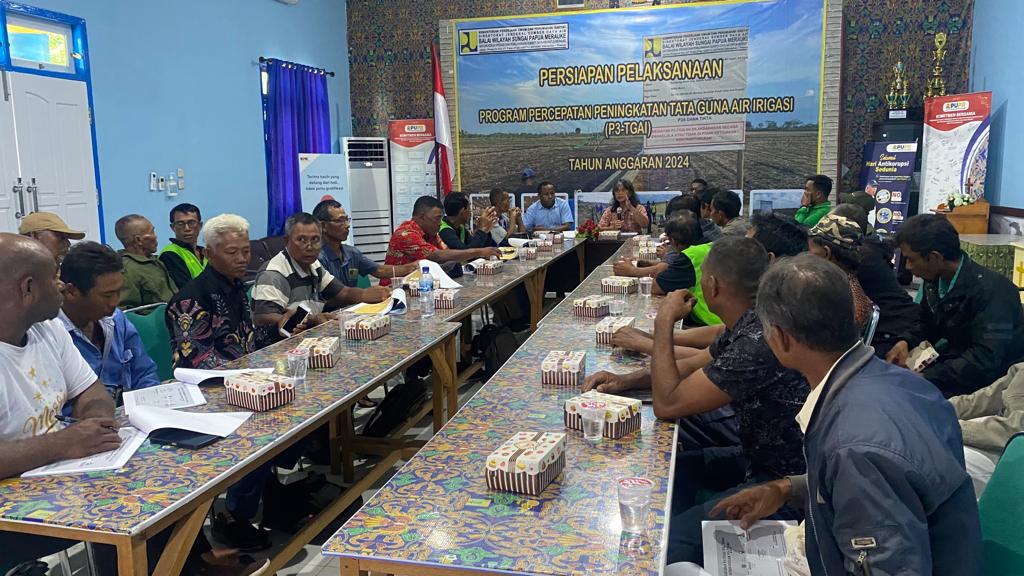 BWS Papua Merauke Sosialisasikan Aplikasi Pengadaan Tenaga Pendamping Masyarakat
